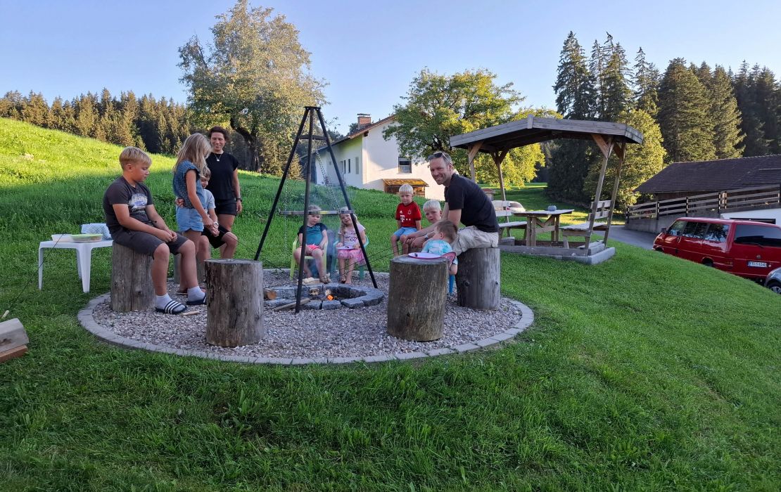 Grillplatz Ferienhof Brenner in Eisenberg im Allgäu